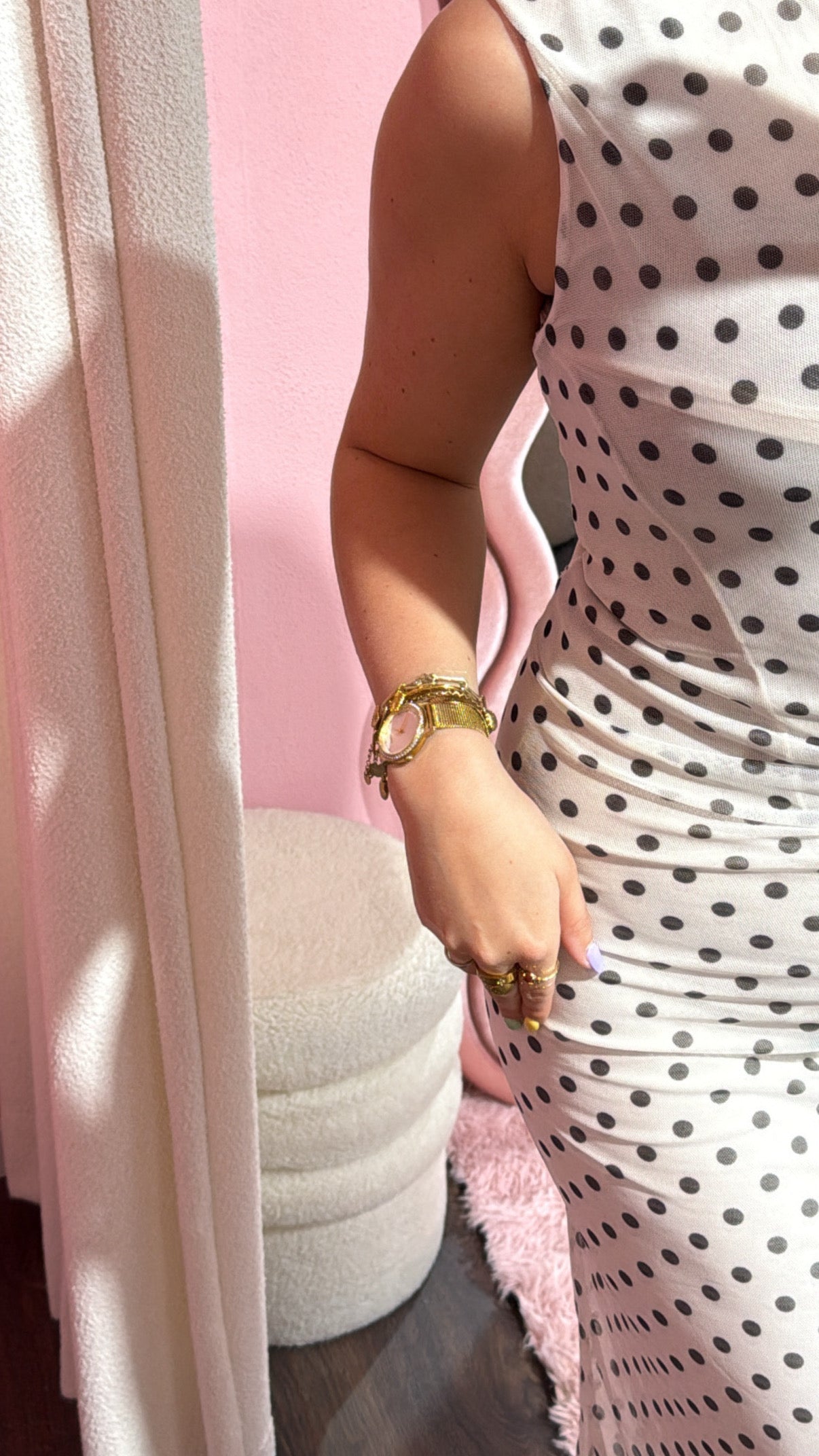 Polka dot maxi dress - Studio Anna Mae