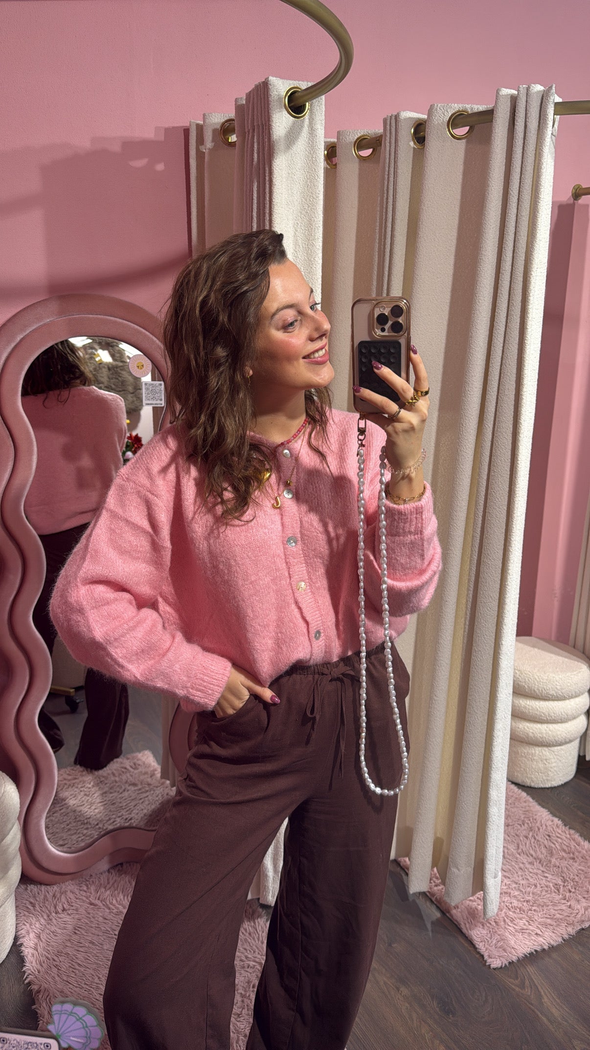 Studio Anna Mae- Vest roze