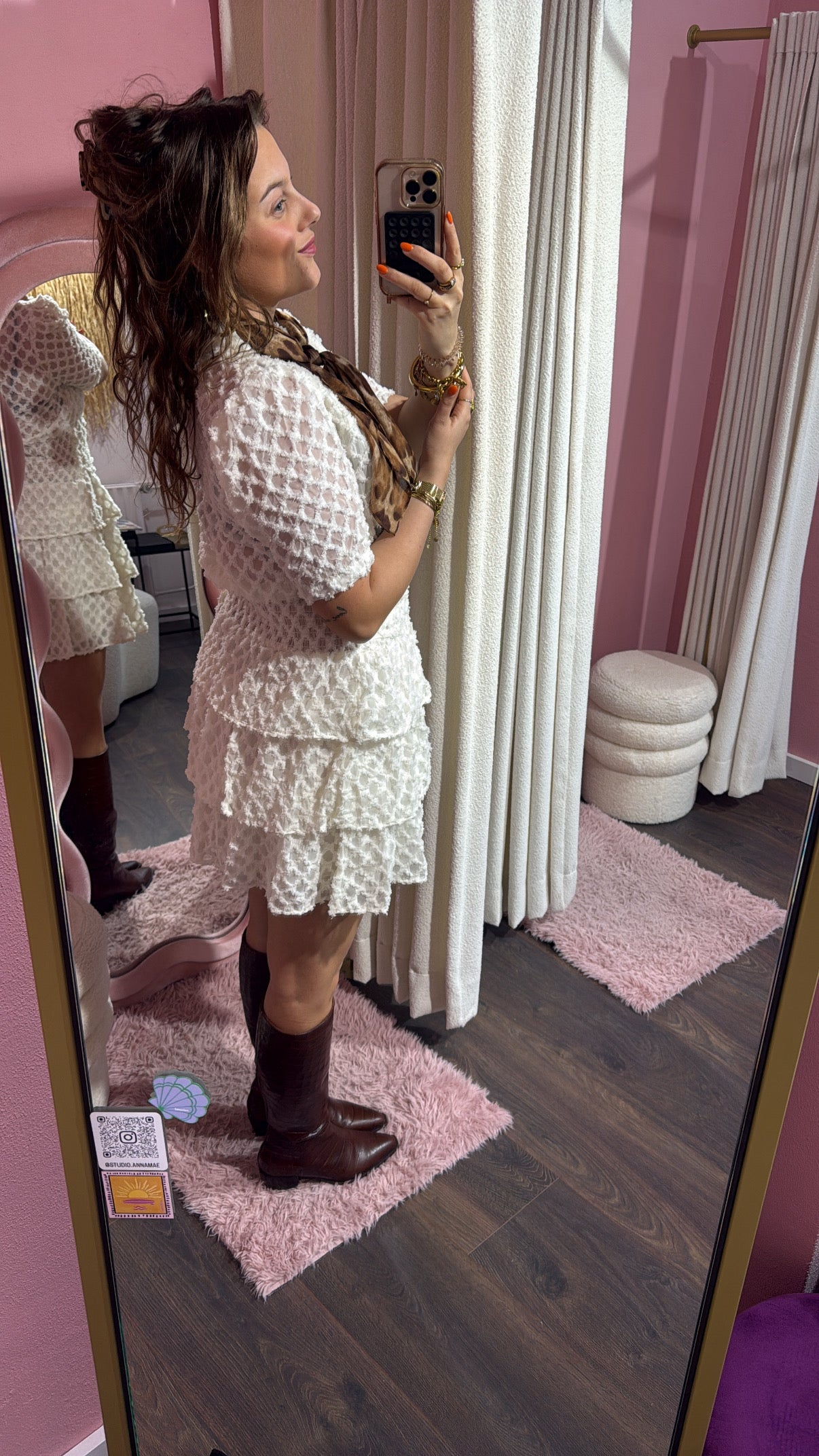 Ruffle dress- Studio Anna Mae