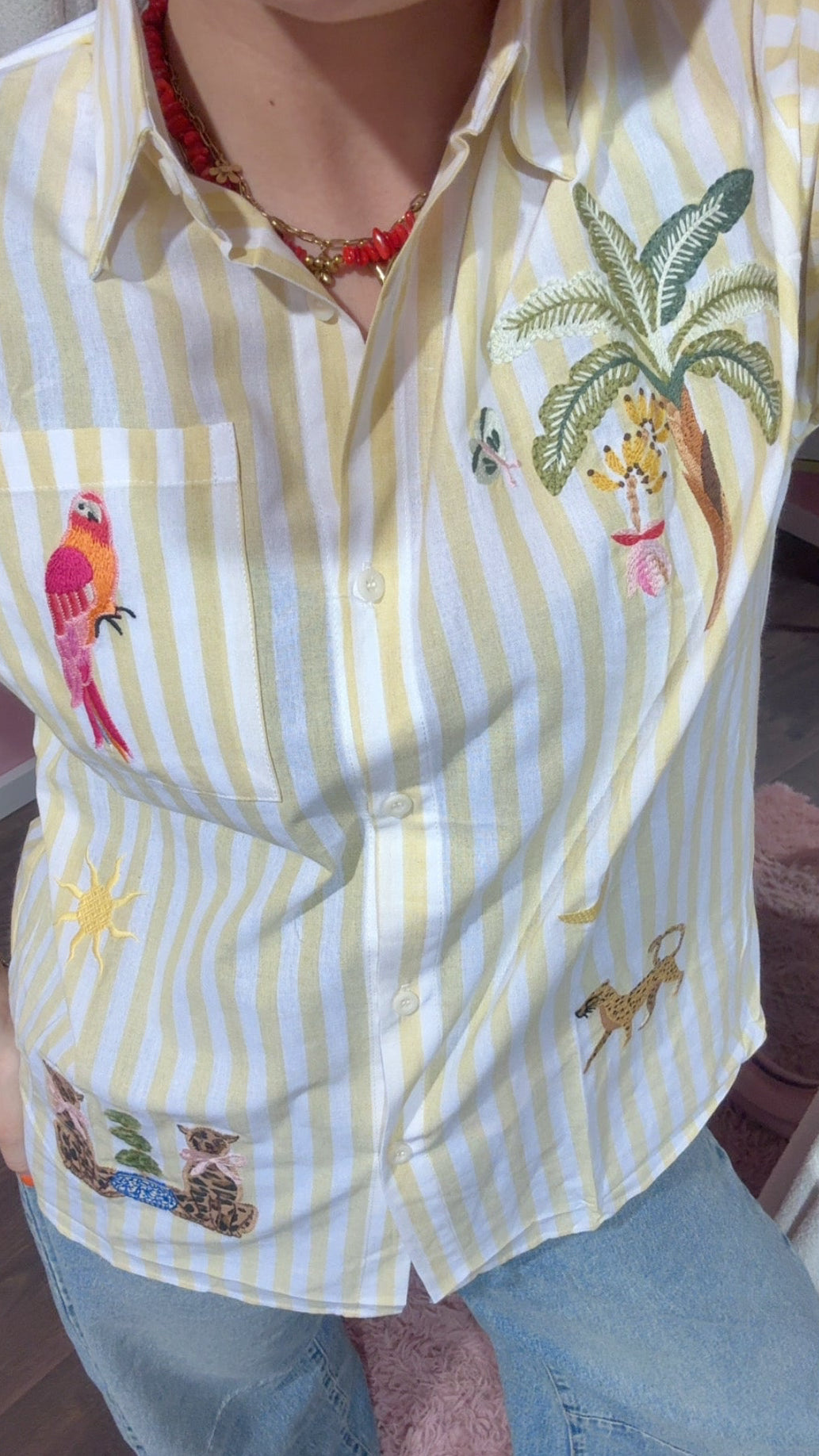 Palm blouse- Studio Anna Mae