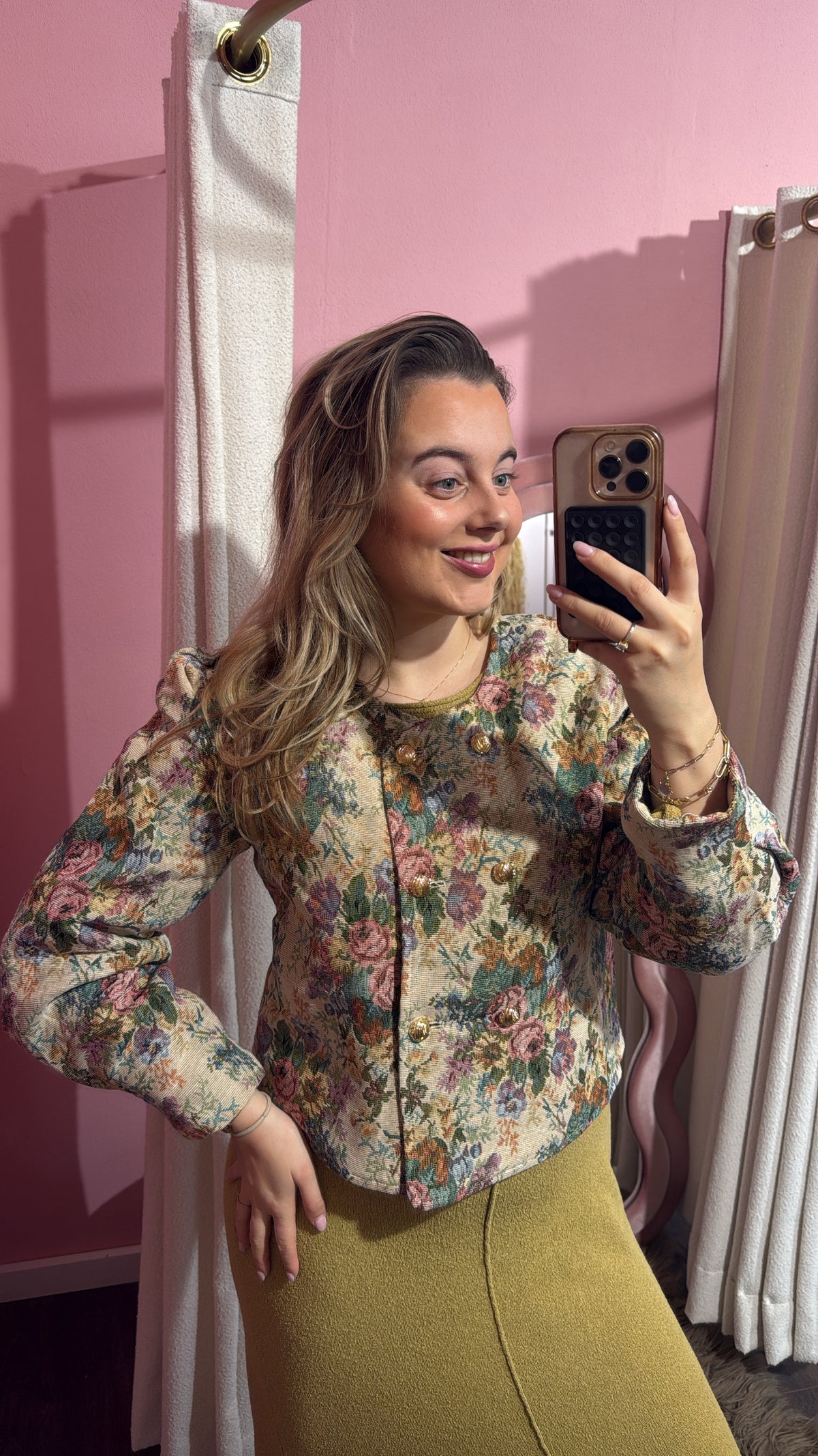 Flower jacket