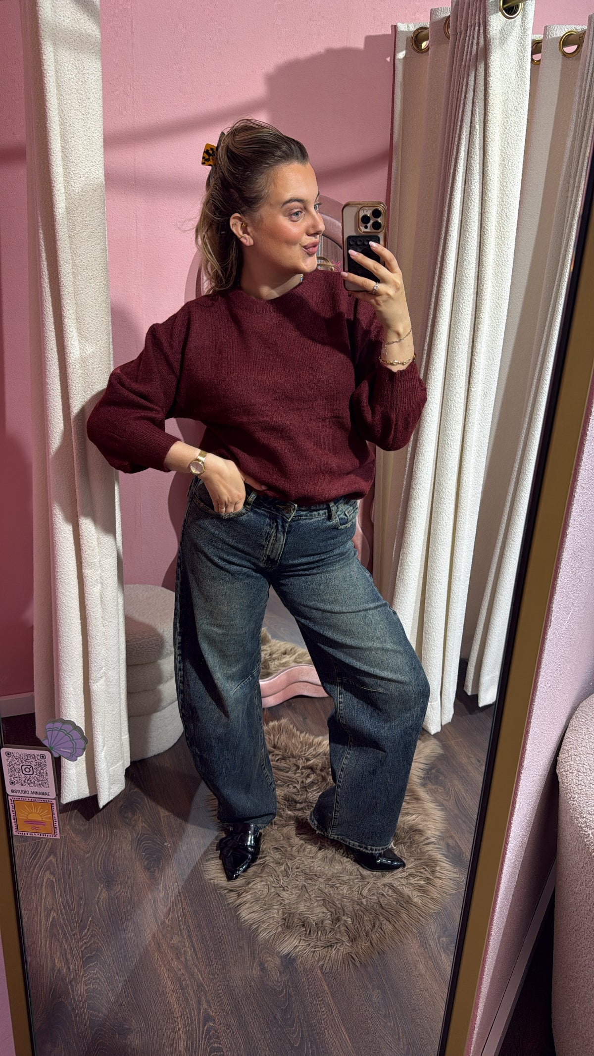 Sweater bordeaux