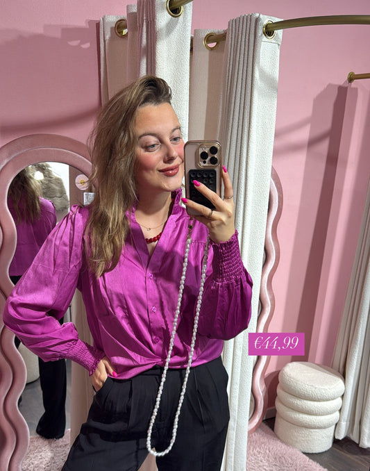 Studio Anna Mae- blouse satin