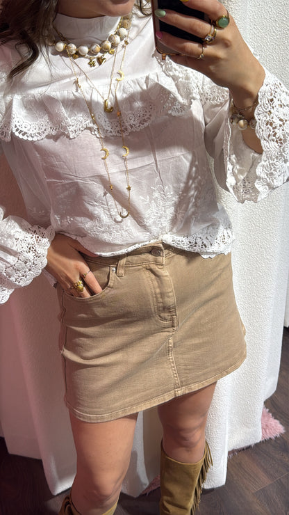 Beige skirt - Studio Anna Mae