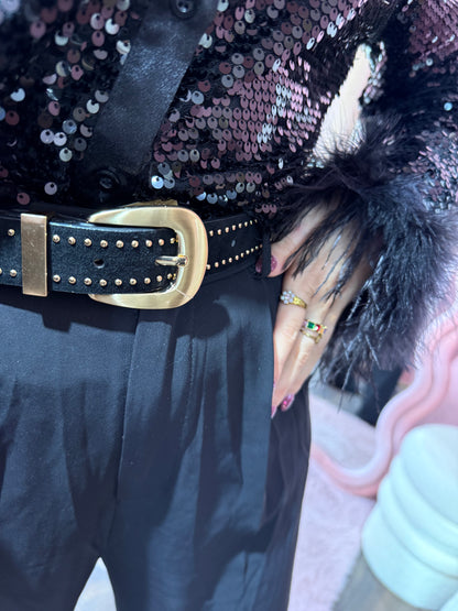 Studio Anna Mae - Zwarte riem