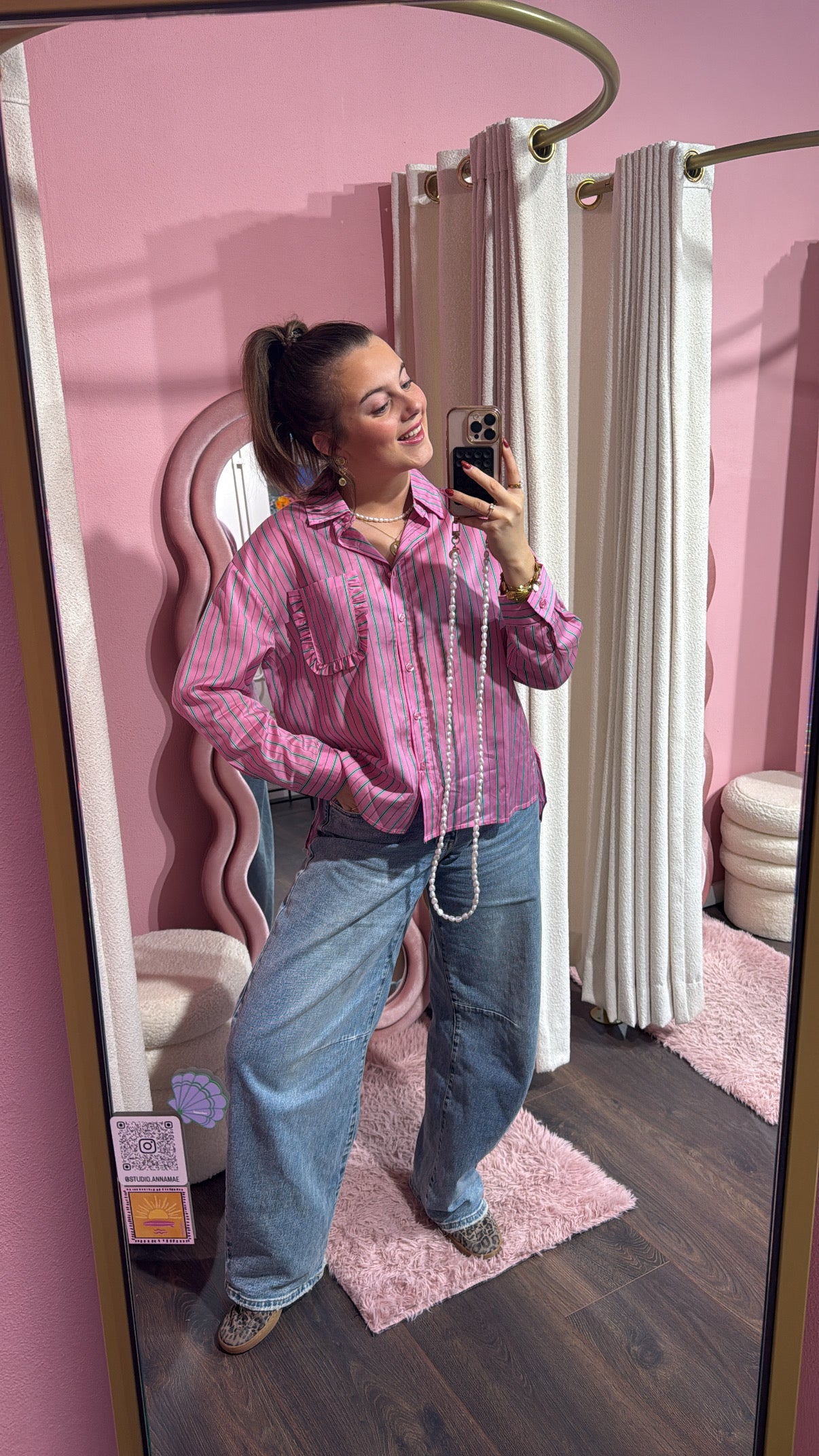 Studio Anna Mae- Blouse ruffle