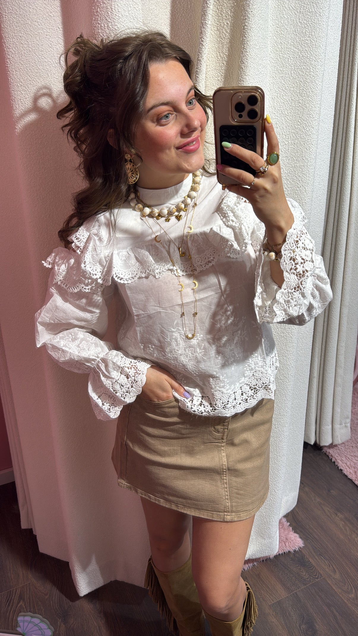 Beige skirt - Studio Anna Mae