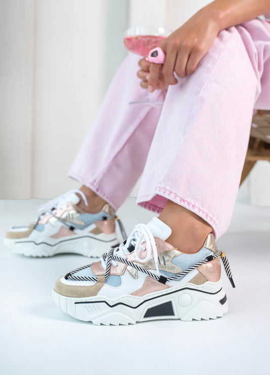 DWRS JUPITER denim sneakers