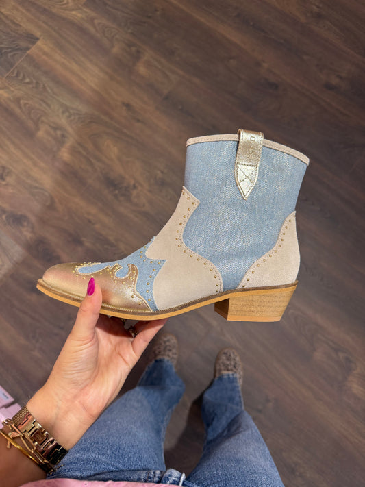 DWRS LYON studs denim