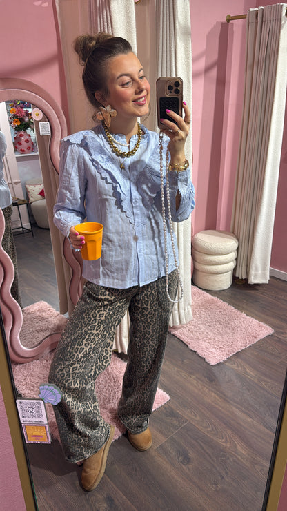 Studio Anna Mae ruffle blouse