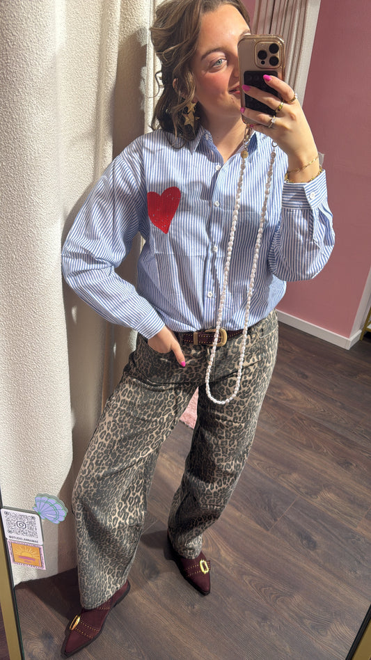 Barrel jeans panter 🐆