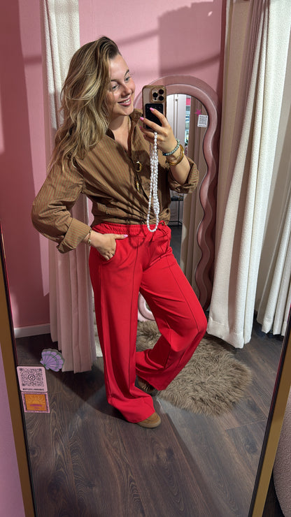 Jogger - bright red