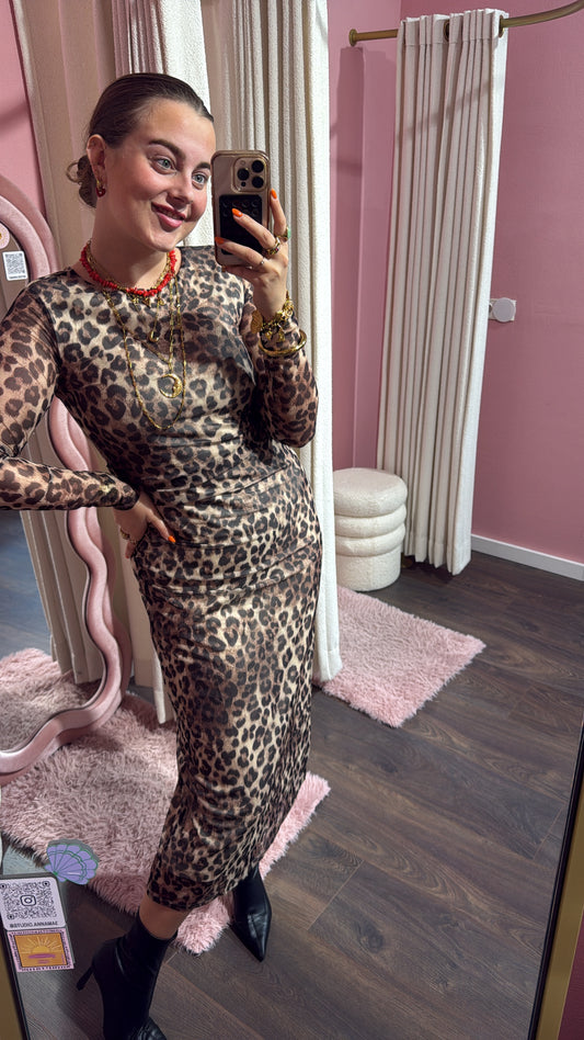 Panter jurk- Studio Anna Mae