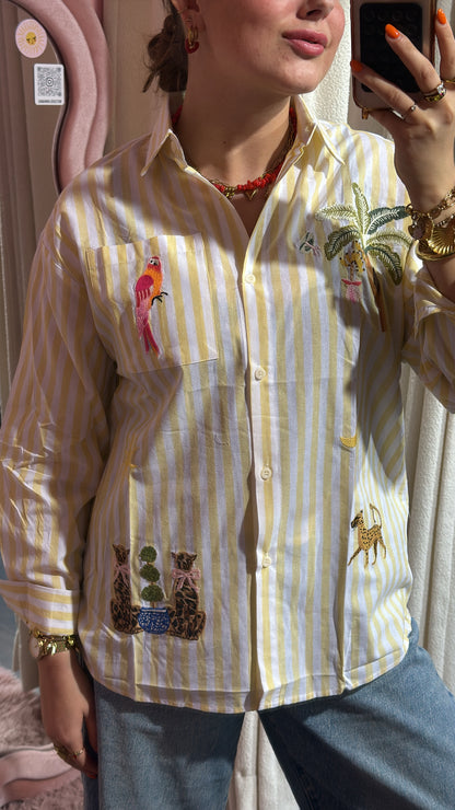 Palm blouse- Studio Anna Mae