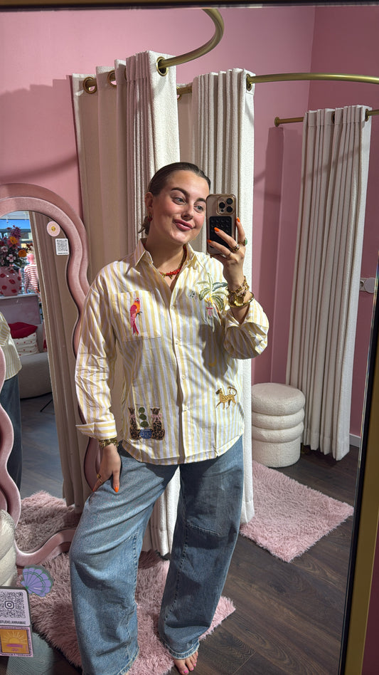 Palm blouse- Studio Anna Mae