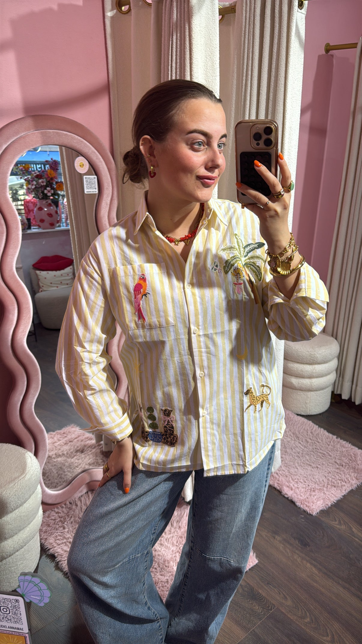 Palm blouse- Studio Anna Mae