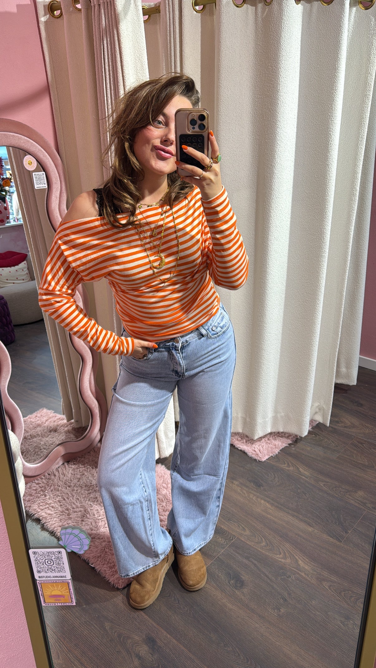Jeans wide fit- Studio Anna Mae