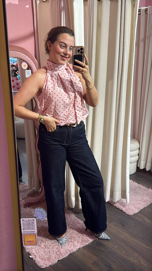 Polkadot Strik Top - Studio Anna Mae
