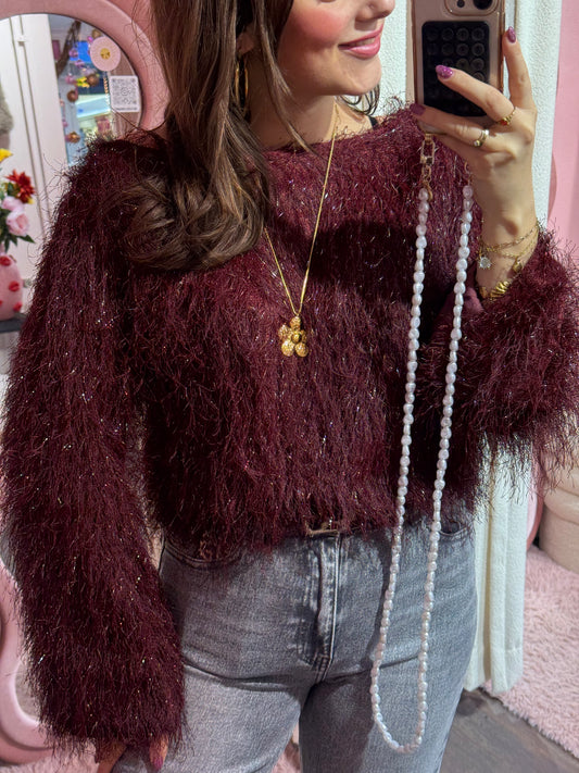 Fluffy trui