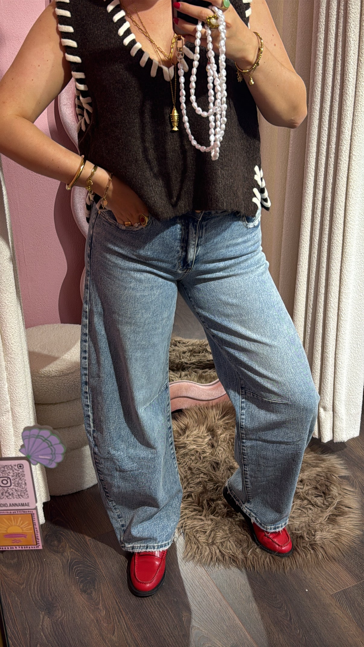 Barrel jeans - may