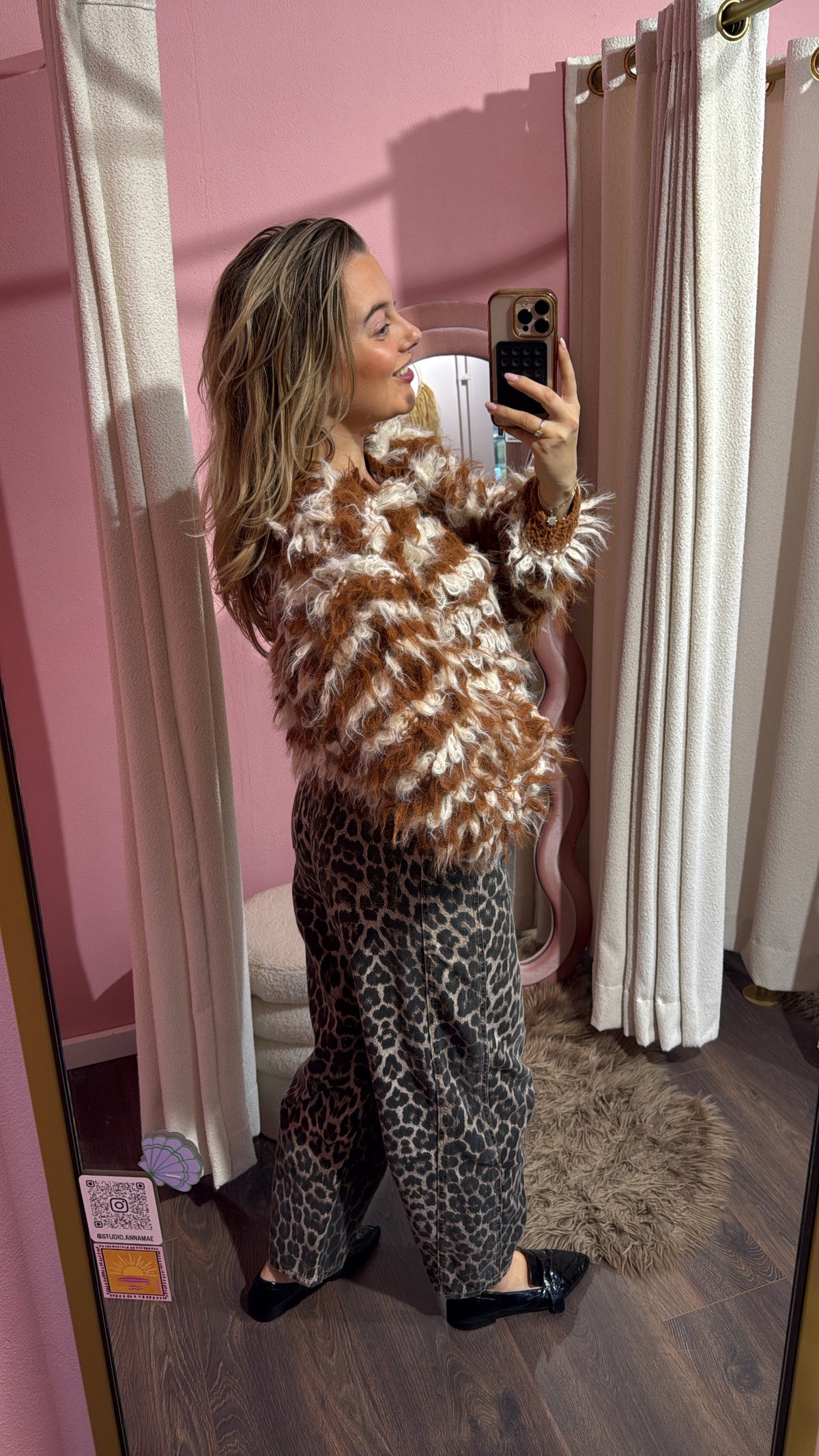 Fluffy vest