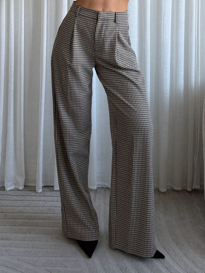 BONNIE - Pantalon ruit
