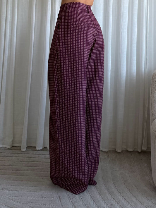 OLIVIA ruit broek