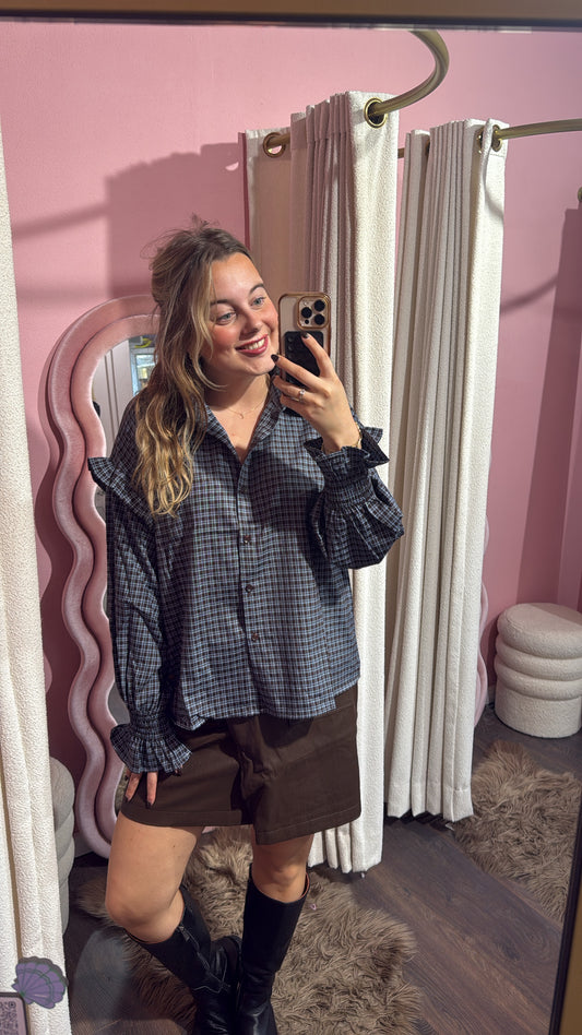 Bobby blouse blauw