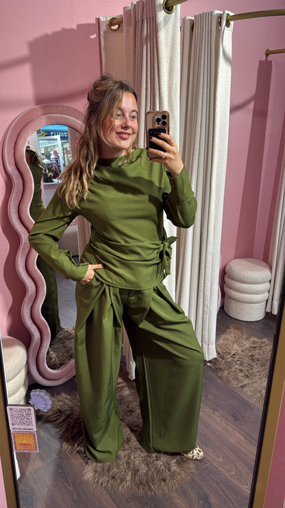 Lily broek groen