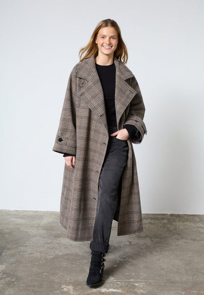 DAR lange ruit manteljas