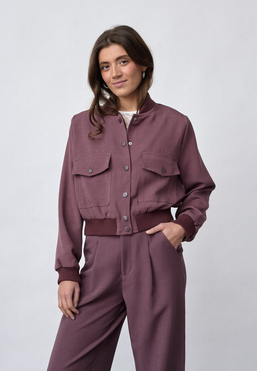 GARWIN jacket berry