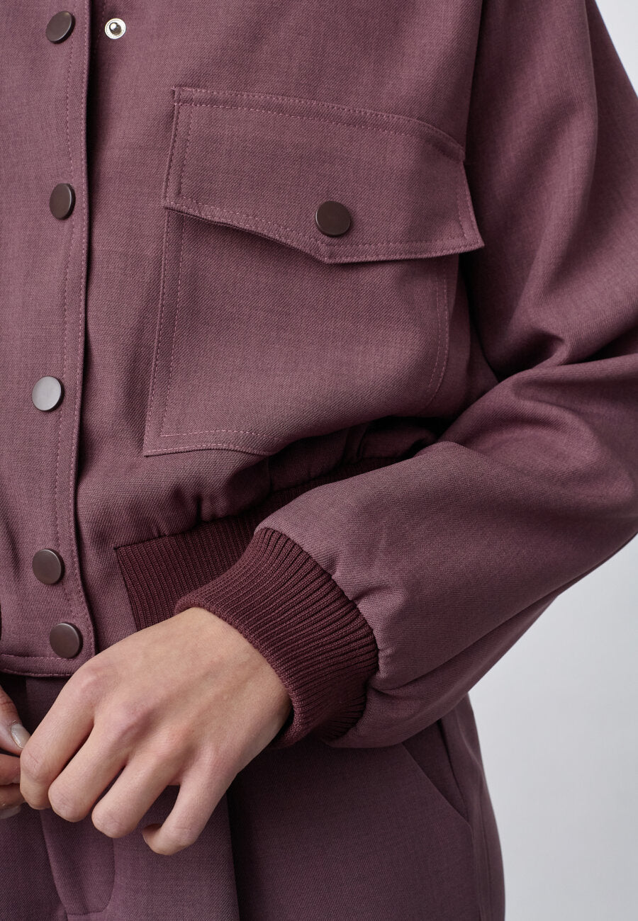 GARWIN jacket berry