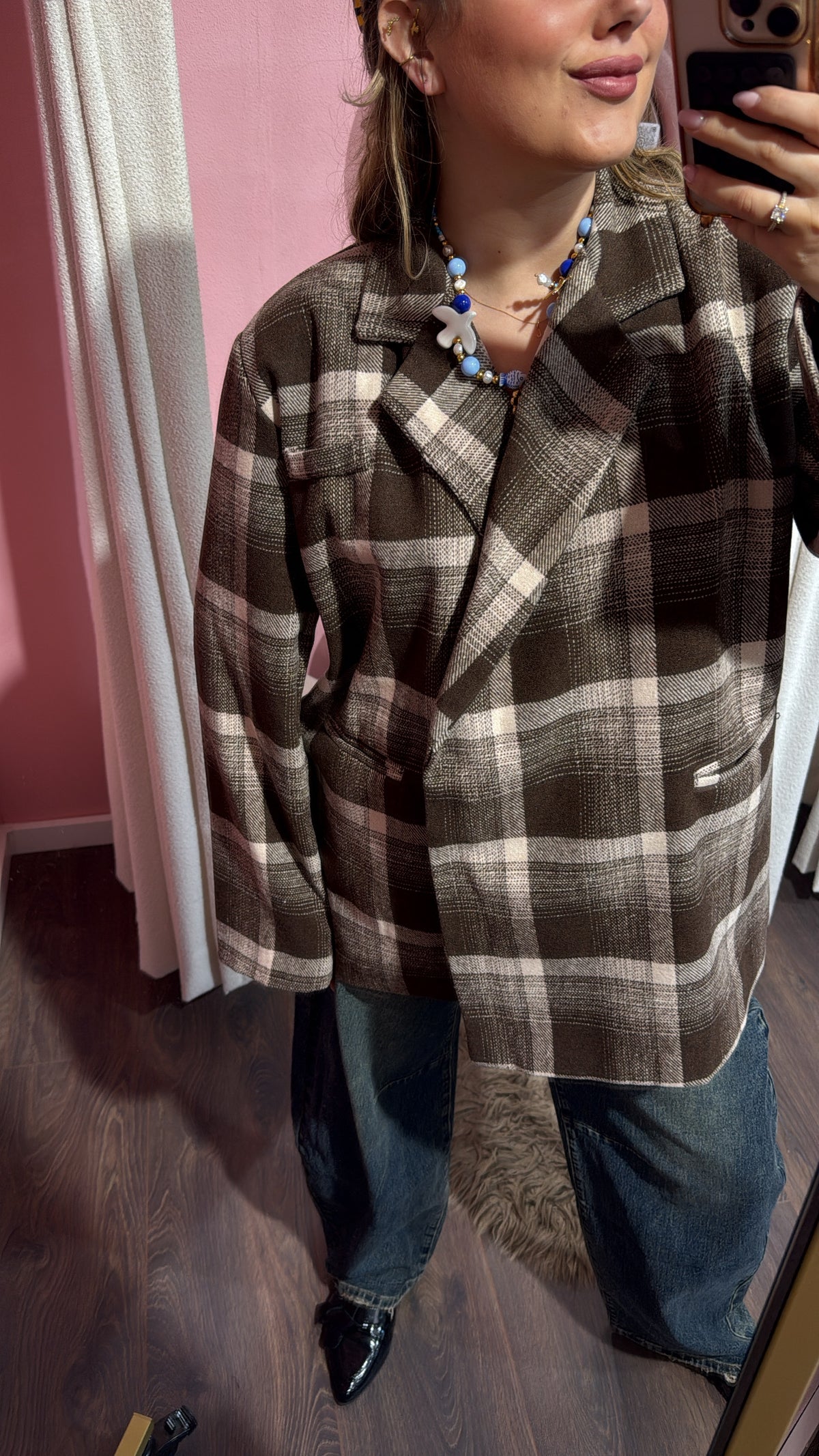 Oversized ruit blazer