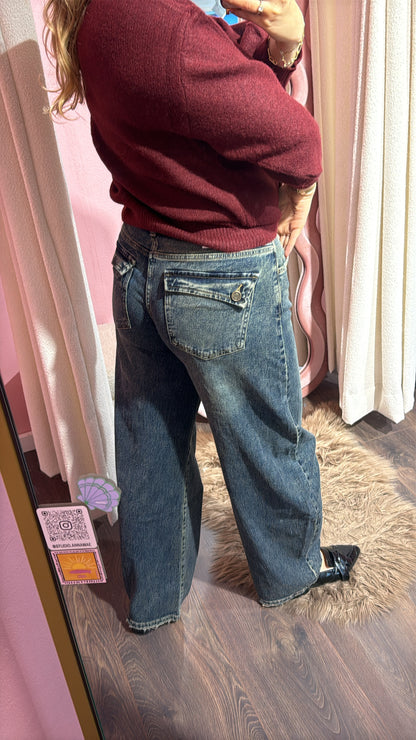 May barrel jeans dark