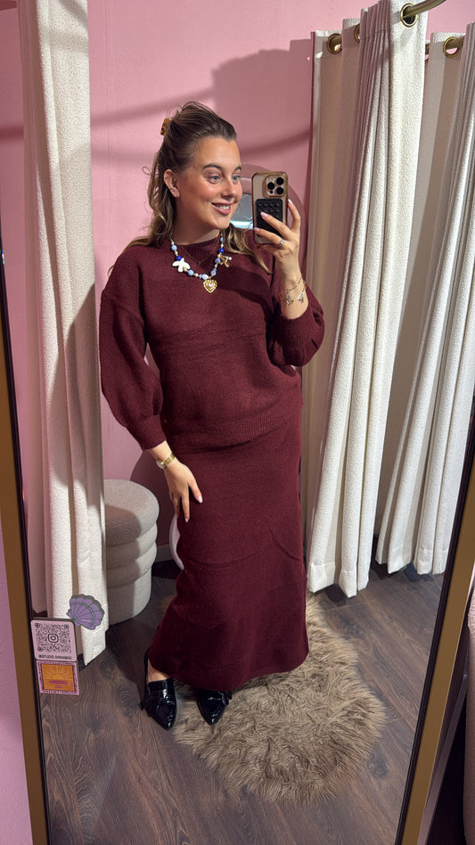Sweater bordeaux