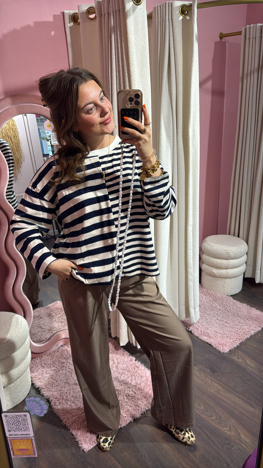 Longsleeve navy - Studio Anna Mae