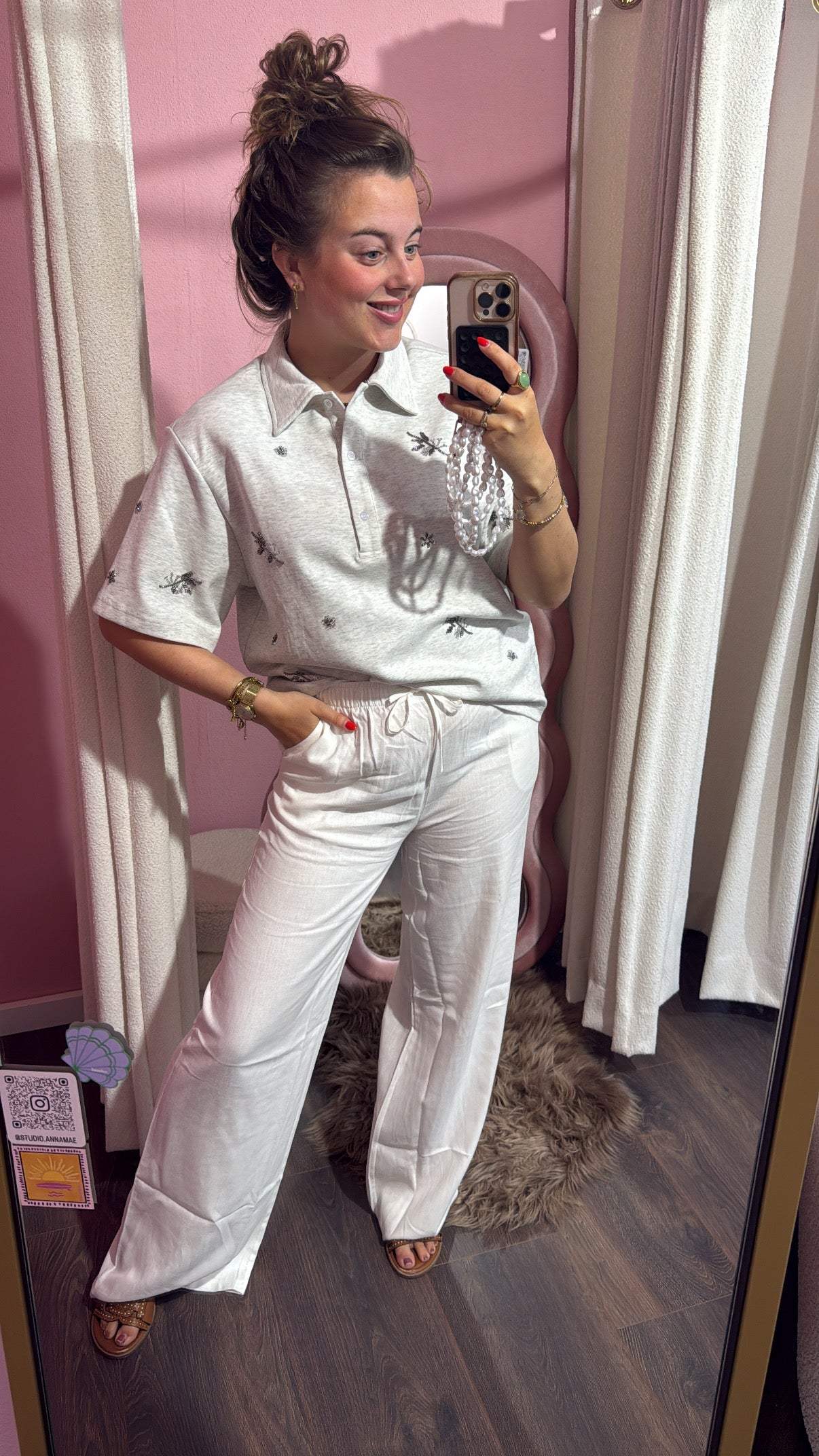 Linnen pants Nora