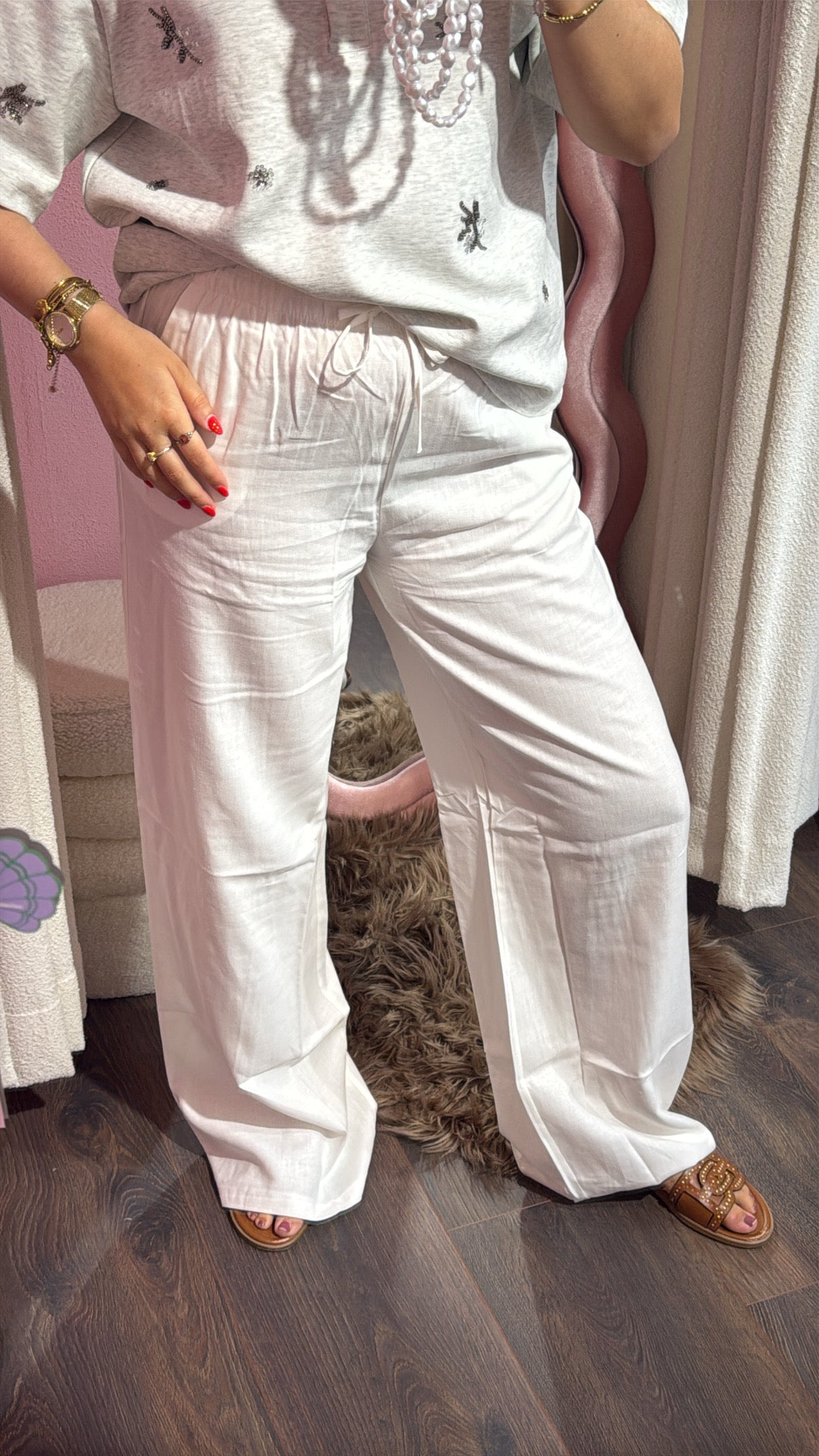 Linnen pants Nora