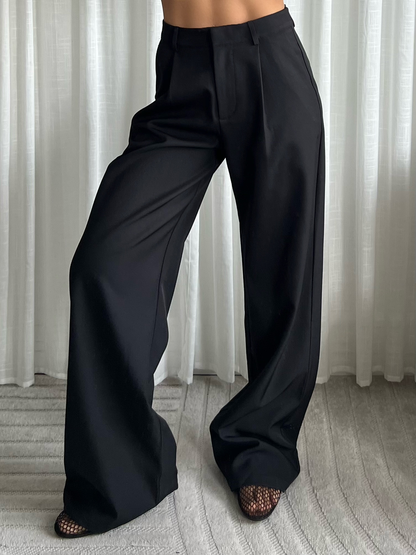 Pantalon zwart